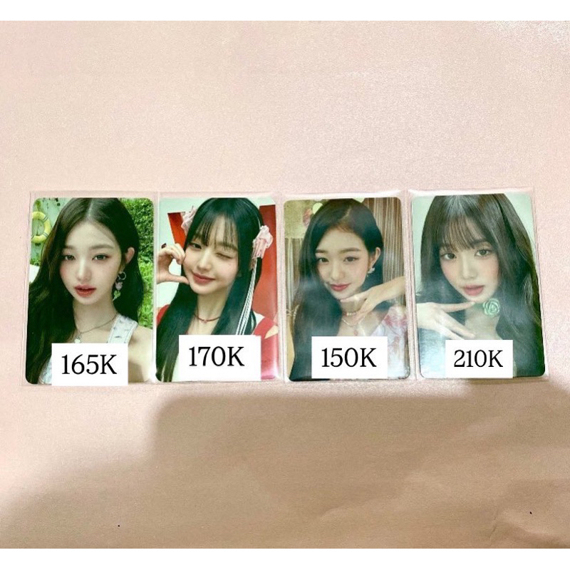 Photocard Wonyoung Official