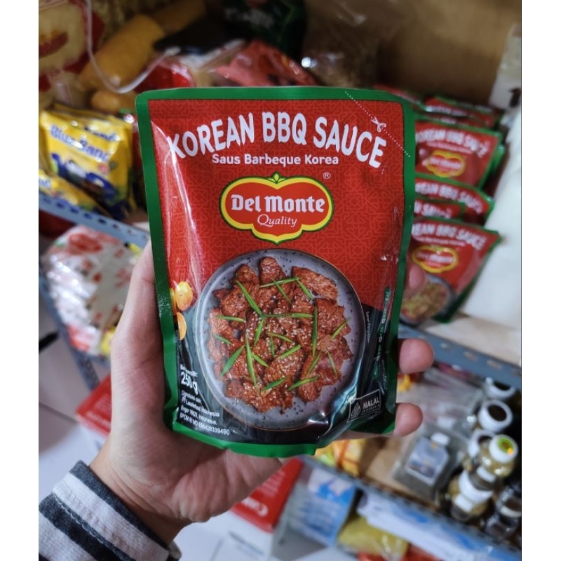 

saus bbq korea delmonte