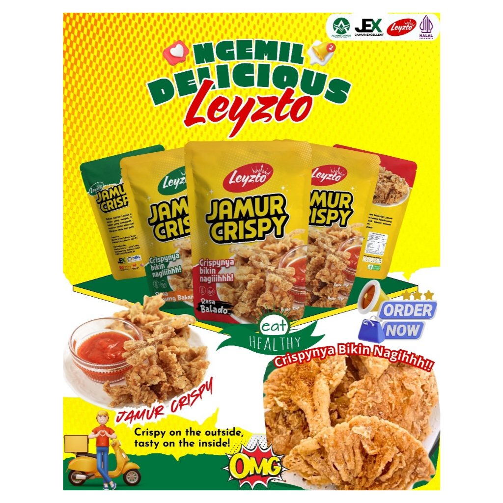 

Jamur Tiram Crispy – Camilan Renyah Rasa Jagung Bakar