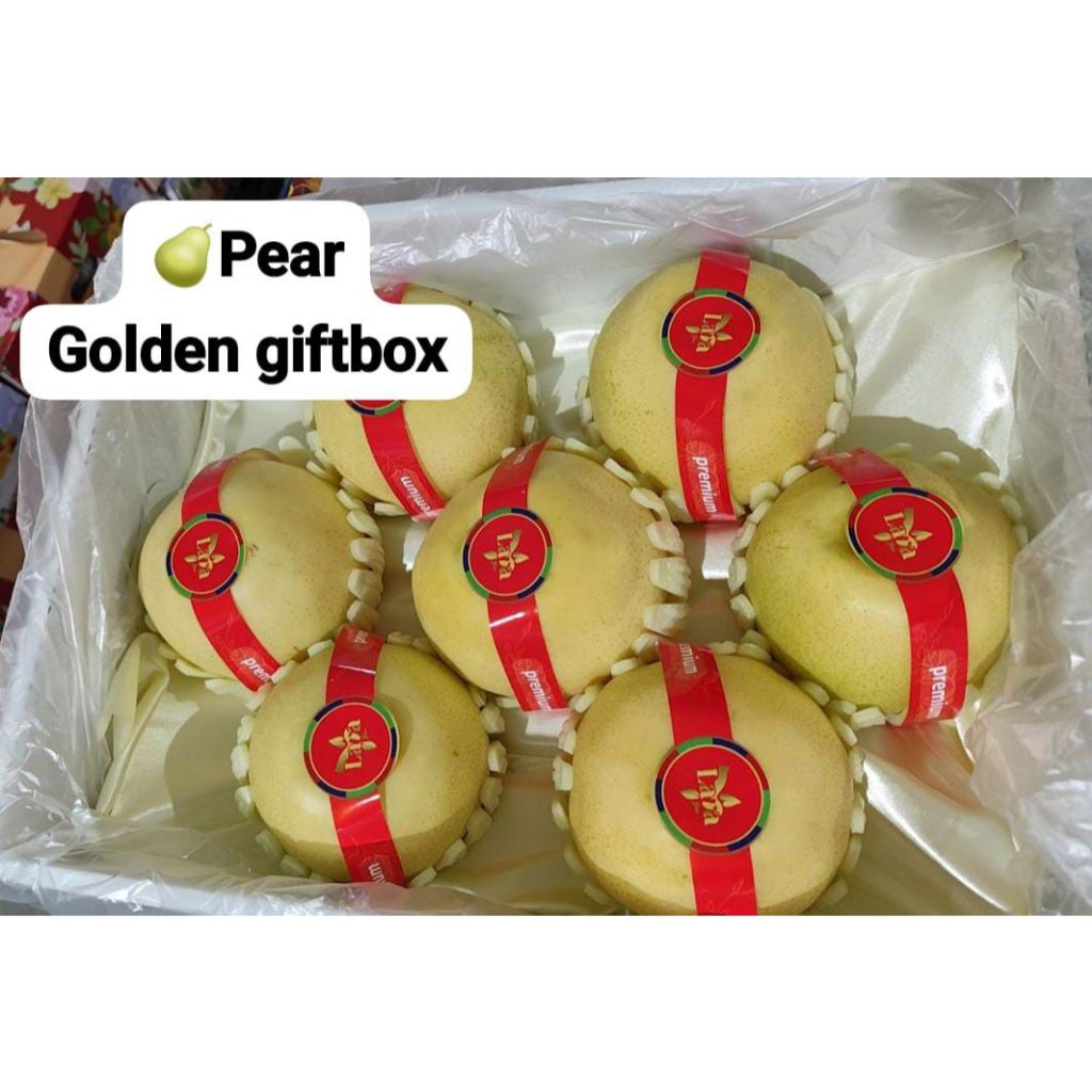 

Buah Pir Manis GOLDEN Pear 1 dus Premium Hamper GIFTPACK IMLEK CNY
