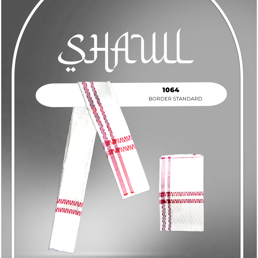 ALSHAFEDA - SHAWL KASMIR BORDIR GRIDLUX #1064 KASMIR ARAB DEWASA & ANAK LAKI-LAKI