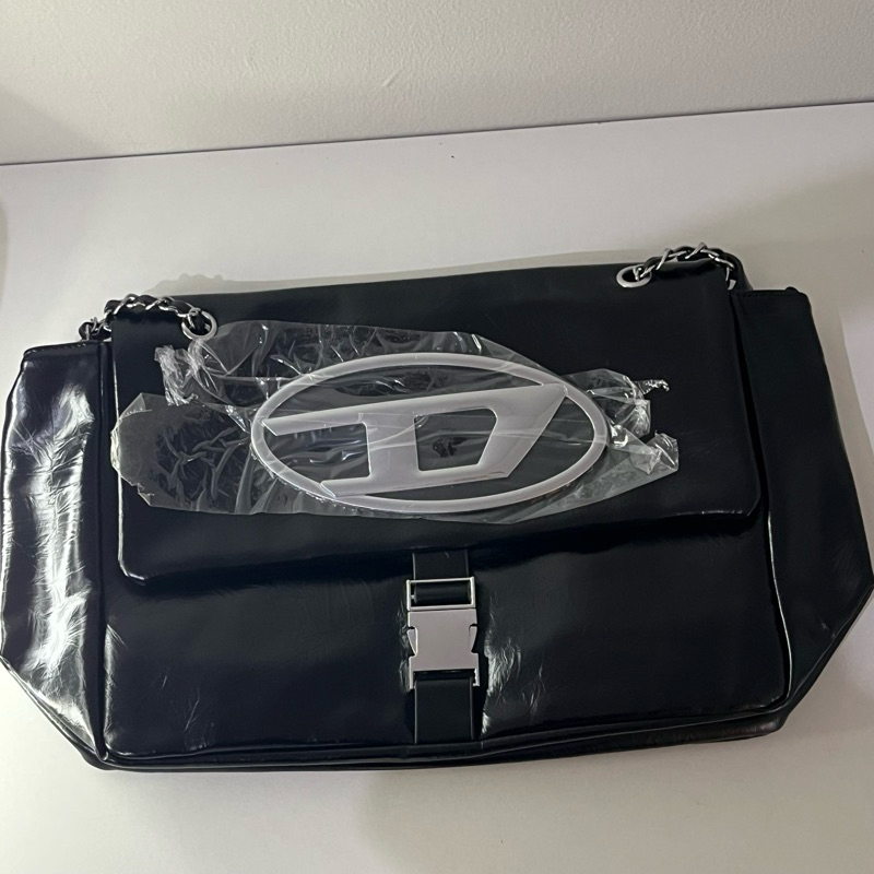 Diesel Lamb Skin Sling Bag / Tote / Shoulder / Crossbody Bag
