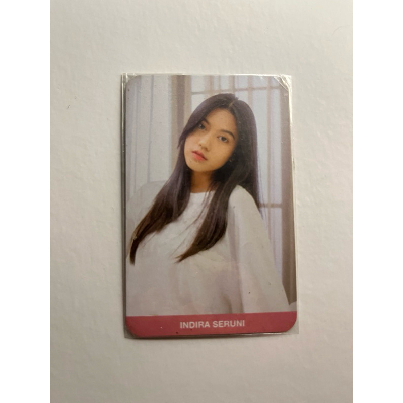 Photocard (PC) Indira JKT48 Morning Call