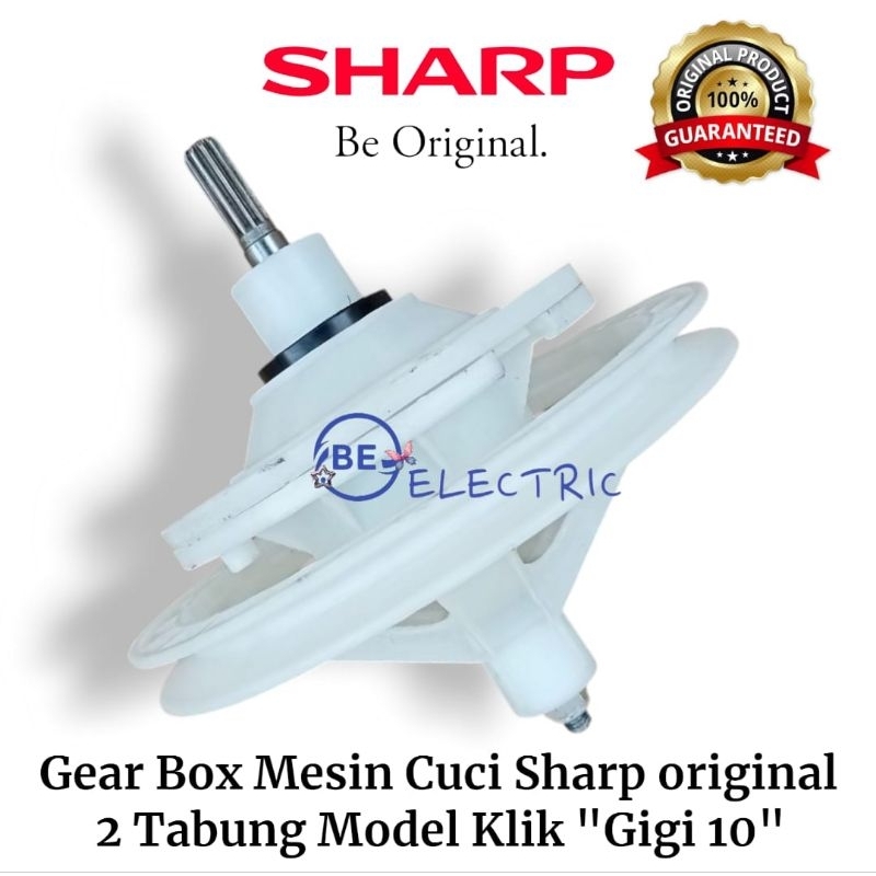 SHARP ES-T85CR GEARBOX MESIN CUCI SHARP 2 TABUNG T85 CR