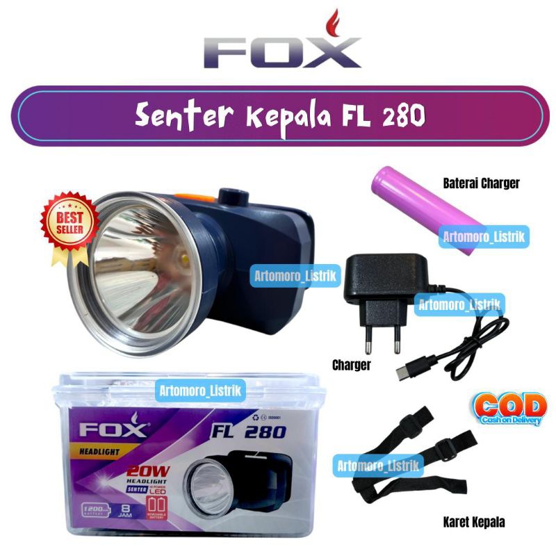 SENTER KEPALA FOX FL-210 FL-280 FL-282 VX20 GF-271/SENTER KEPALA FOX