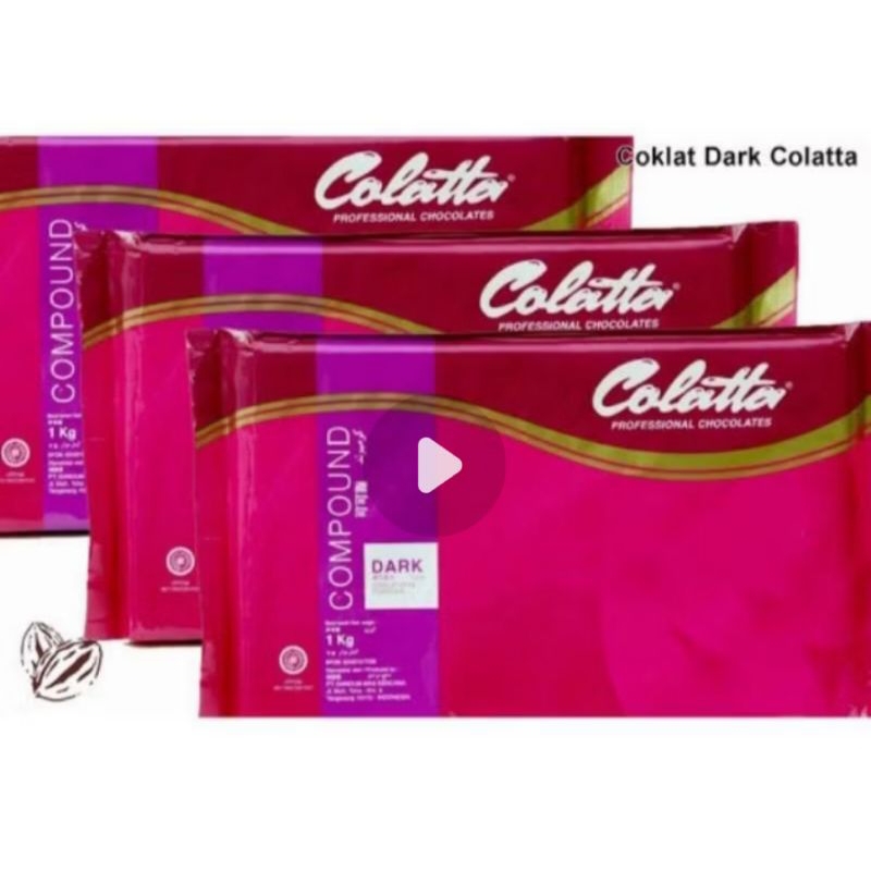 

Coklat Colatta Compound Dark 1 kg