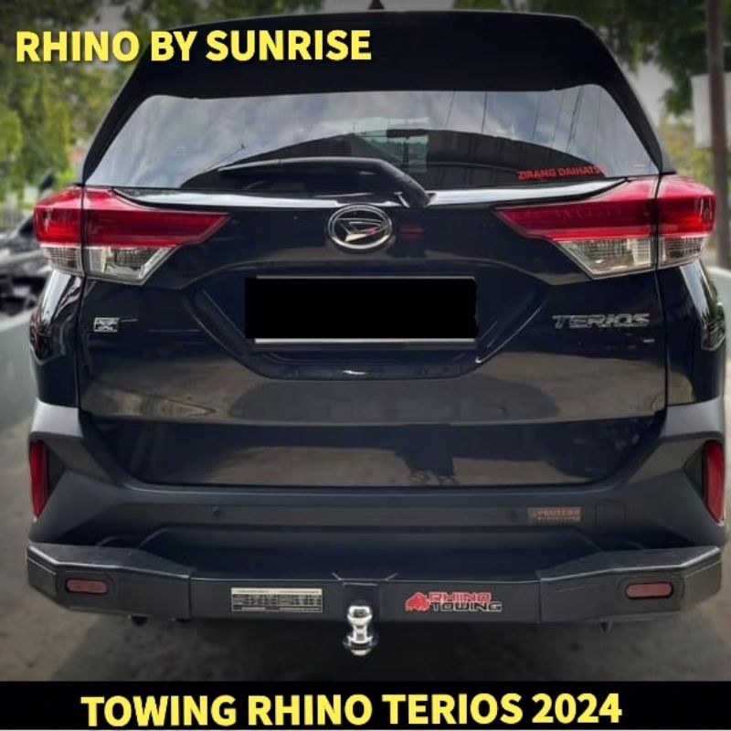 TOWING RHIINO  PENGAMAN BUMPER BELAKANG TERIOS 2024