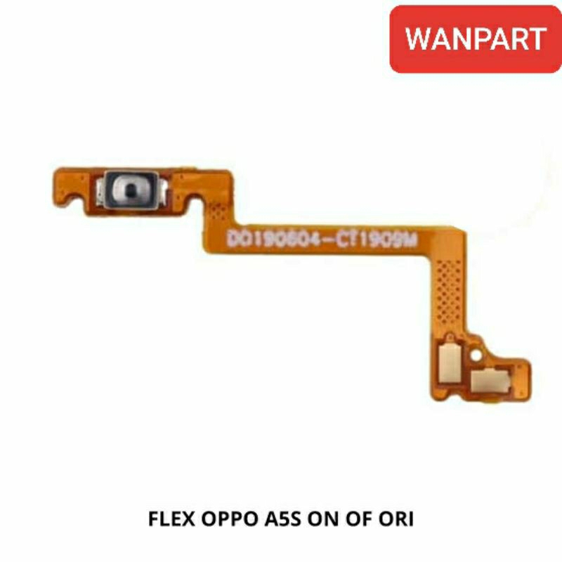 flexible on off oppo a5s / tombol on off oppo a5s