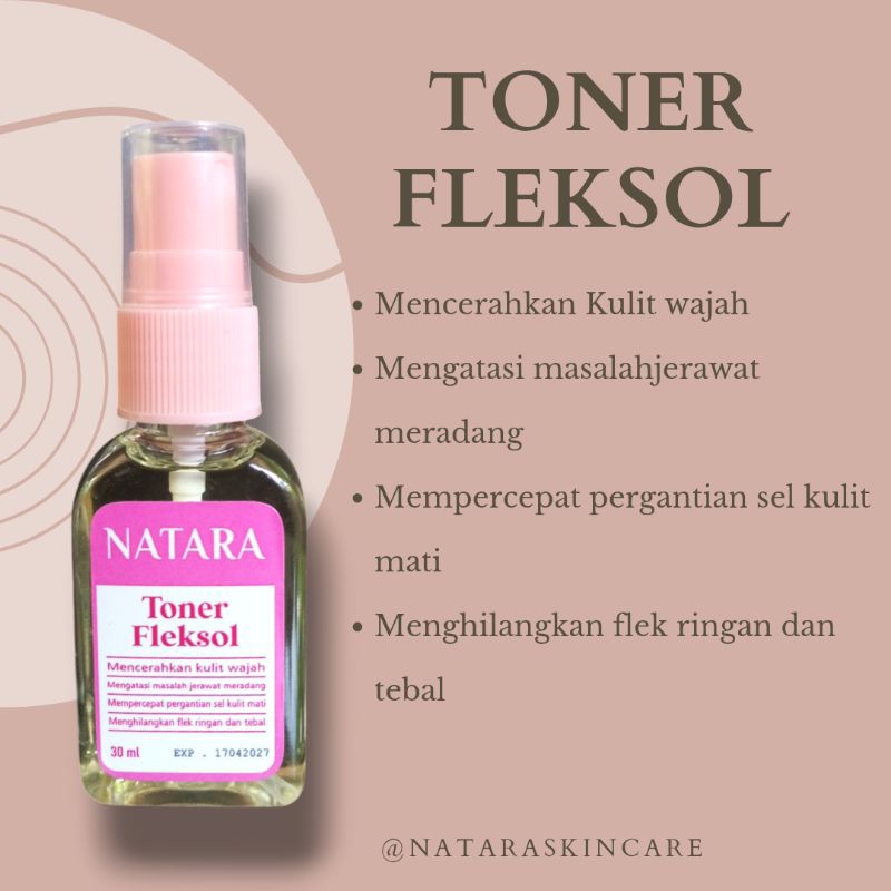 TONER FLEKSOL, NATARA TONER FLEK, TONER FLEK