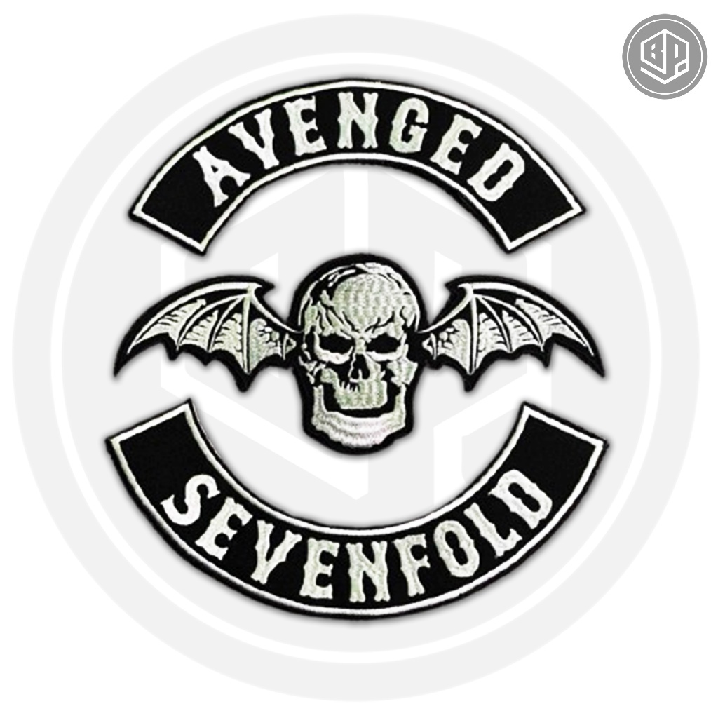 PATCH BORDIR BESAR PATCH PUNGGUNG AVENGED SEVENFOLD