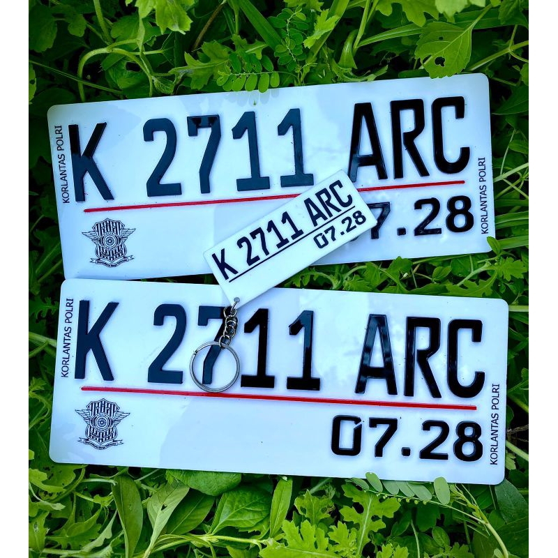 PLAT MOTOR PUTIH//PLAT MOTOR STANDAR//PLAT MOTOR VARIASI//PLAT MOTOR MODERN