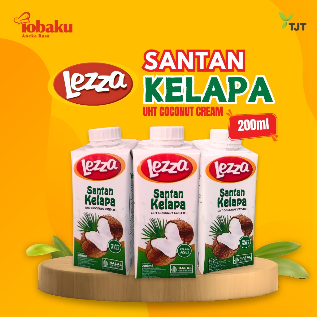 

LEZZA Santan Kelapa - UHT Coconut Cream Kemasan 200ml _