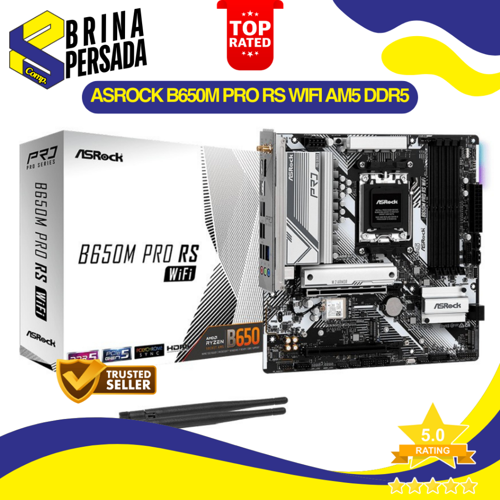 ASROCK B650M PRO RS WIFI AM5 DDR5