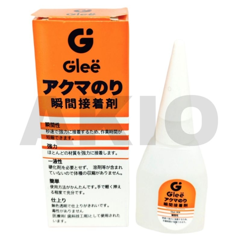 

Lem Korea Super Kuat Original Box G GLEE GL-808 Cair Perekat Asli Power Glue Serbaguna