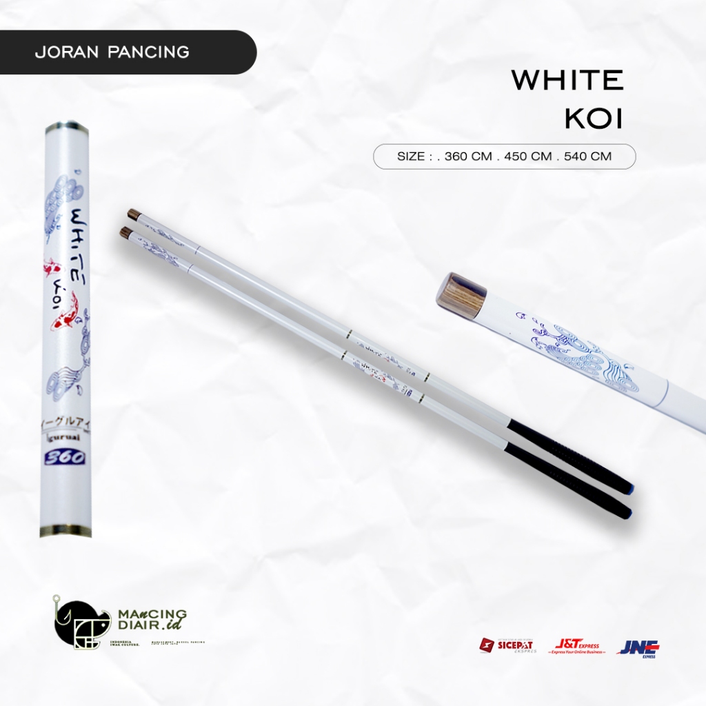 Joran Tegek (Carbon) - Uguruai White Koi || 360.450