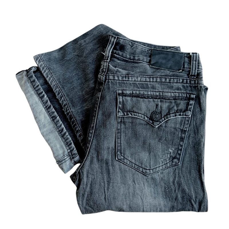 CELANA PANJANG JEANS PRIA ANDEW FADING