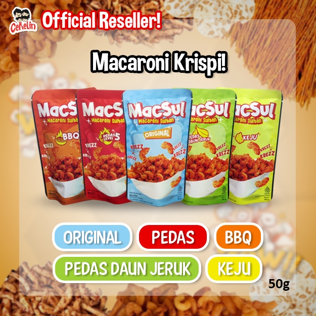 

MACARONI KRISPI - Camilan Ringan by Cekelin (Cemilan Keluarga Indonesia)