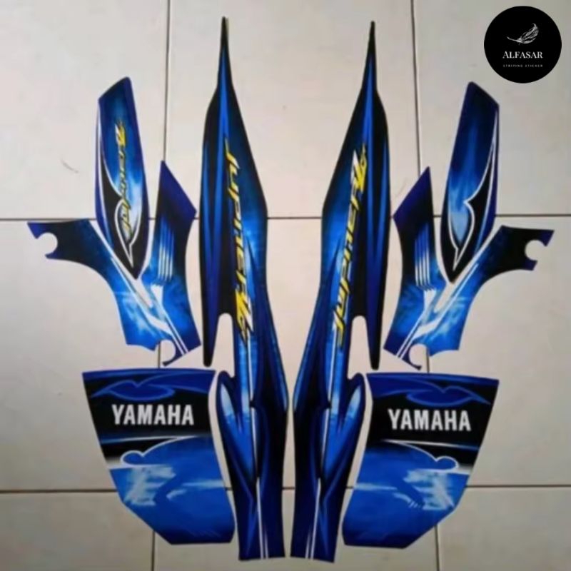 STICKER Striping YAMAHA JUPITER Z 2009/10 Biru