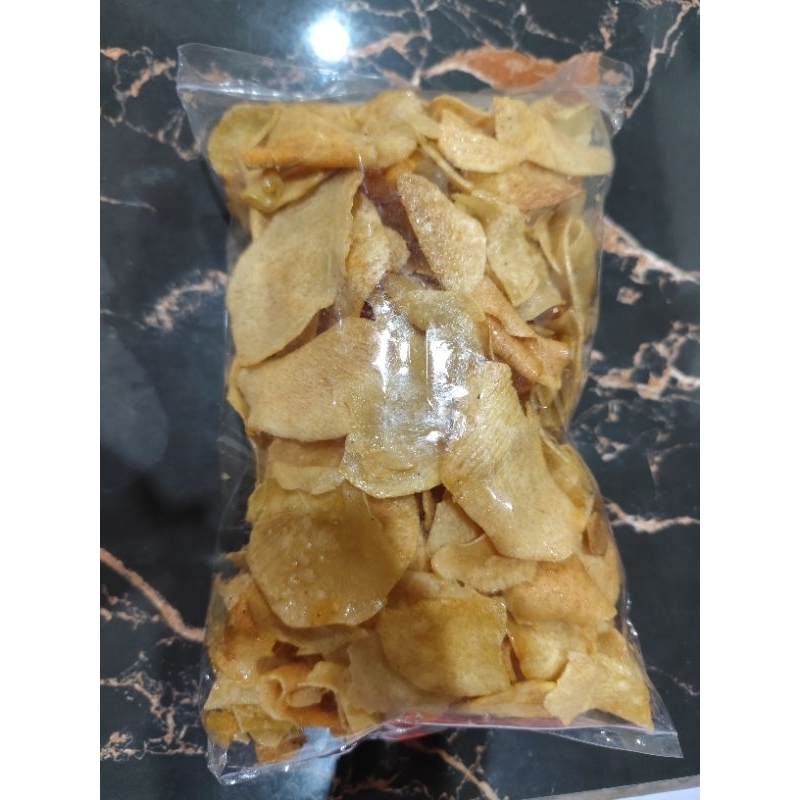 

kripik talas manis/asin 500 gram