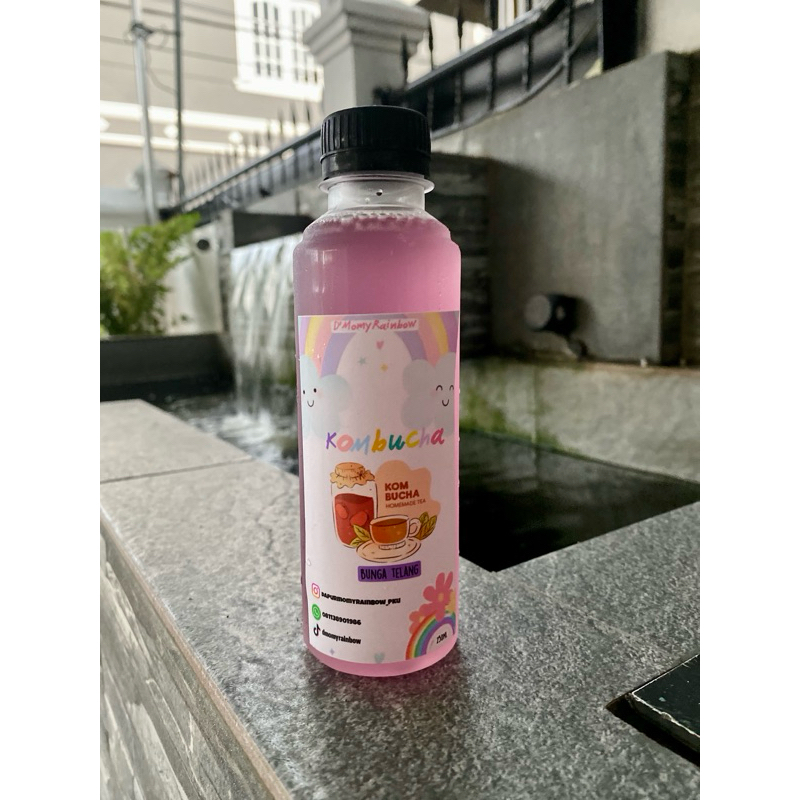 

Kombucha Bunga Telang by momyrainbow 250 ML