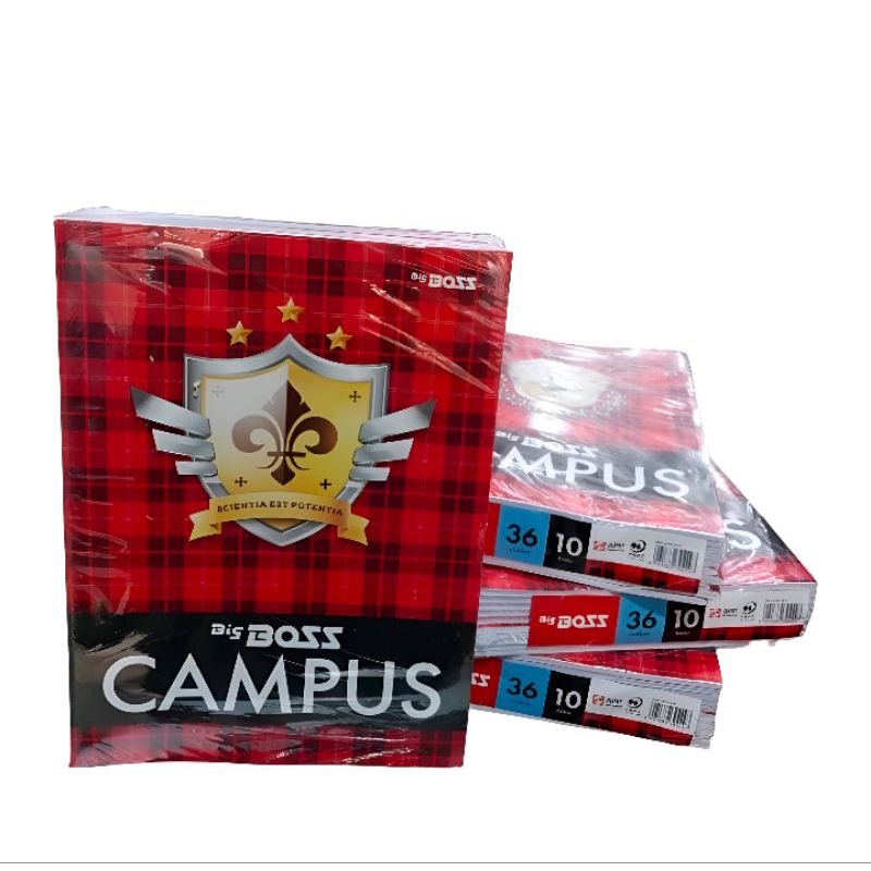 

campuss buku tulis 36 lbr isi 10