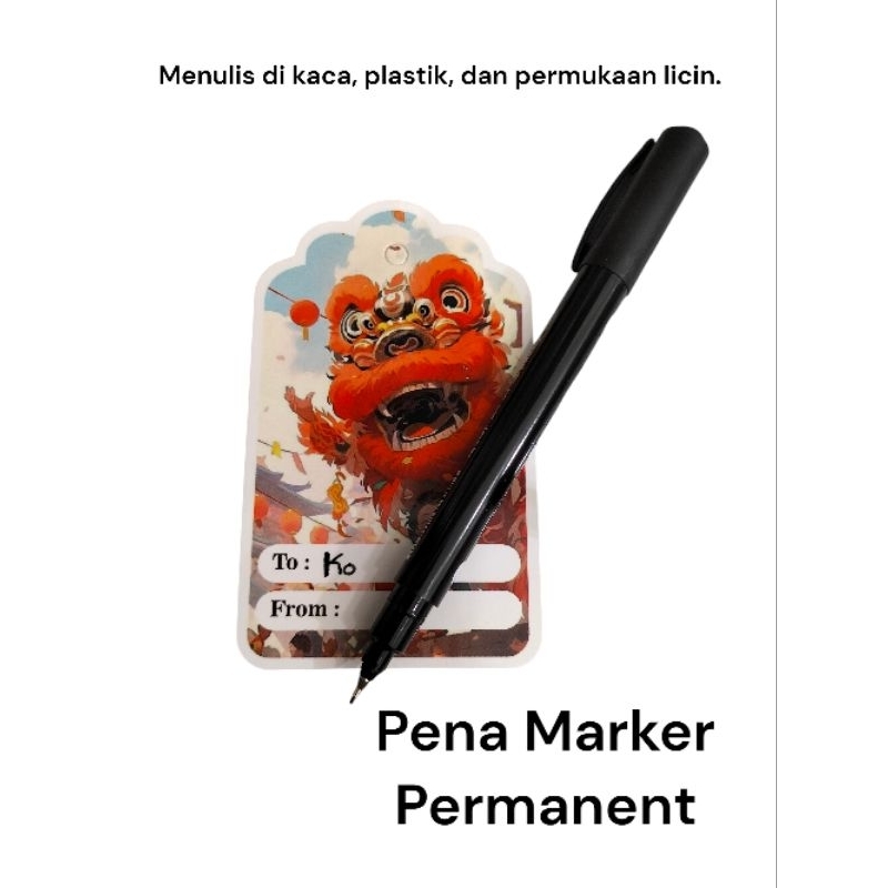 

Pena Marker Permanent / Menulis di Kaca, Plastik, dan Kertas Glossy