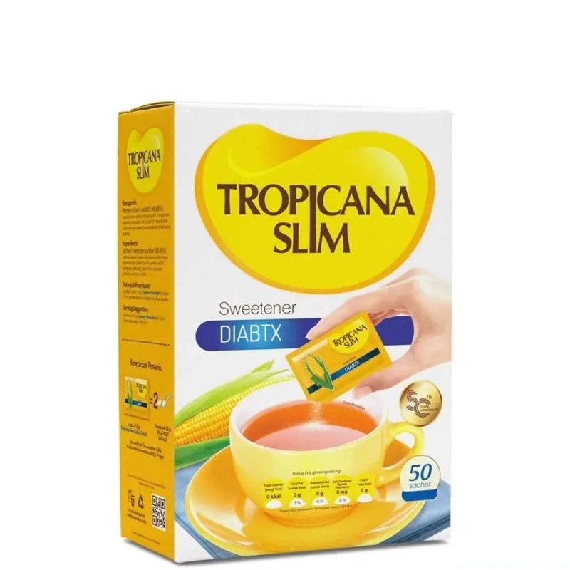 

tropicana slim sweetener diabetx isi 50 original