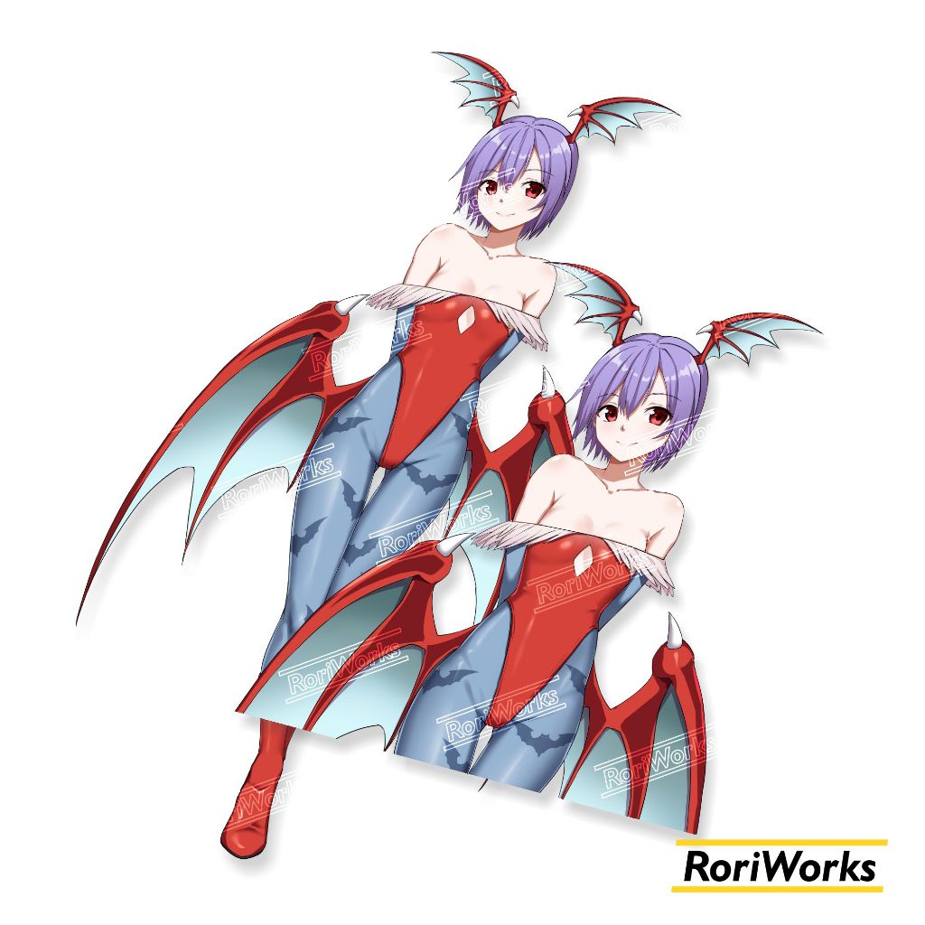 

Stiker Kiss cut - Lilith | Darkstalkers