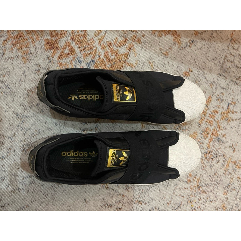 Preloved Adidas Superstar Slip On Shoes (Size UK 10)