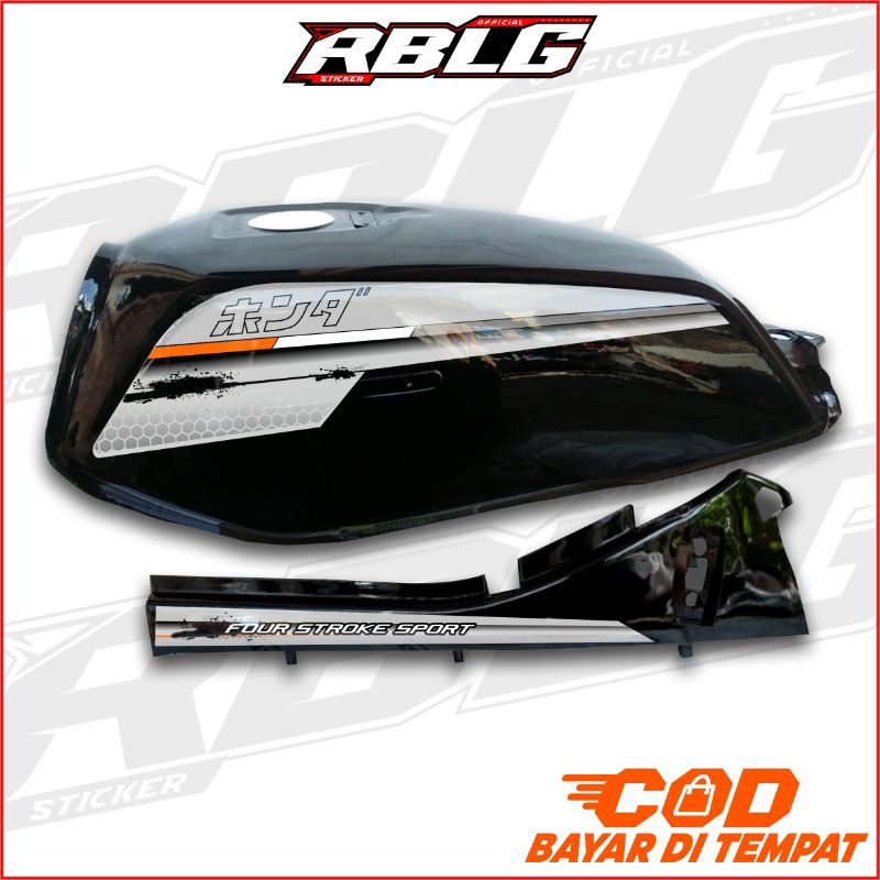 Striping Honda Gl, Striping Variasi GL, Striping Custom GL, Striping GL Terbaru, Striping Honda Gl