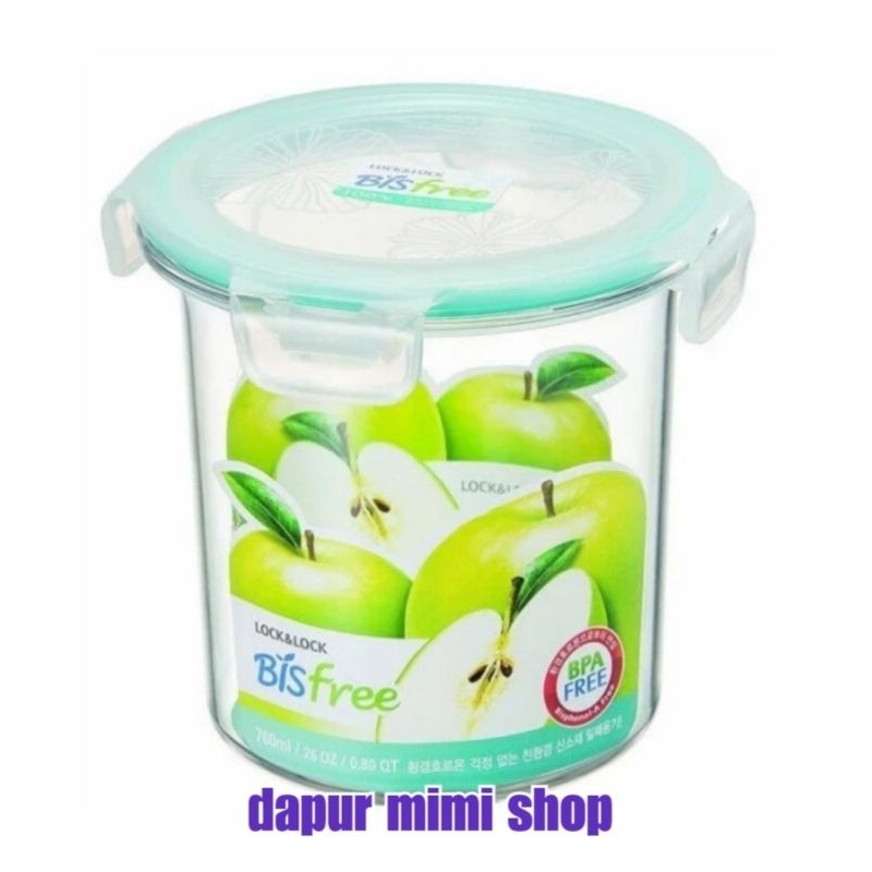 Locknlock Bisfree Toples Kotak Makan Bahan Tritan