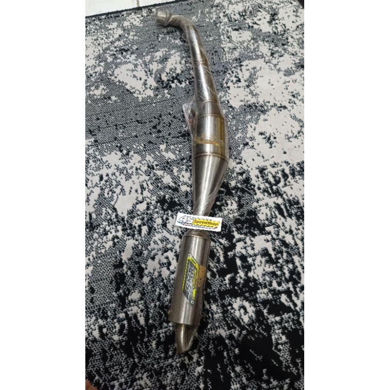 knalpot standard racing smr Jogja stainless Original Fiz r,Fiz, force 1