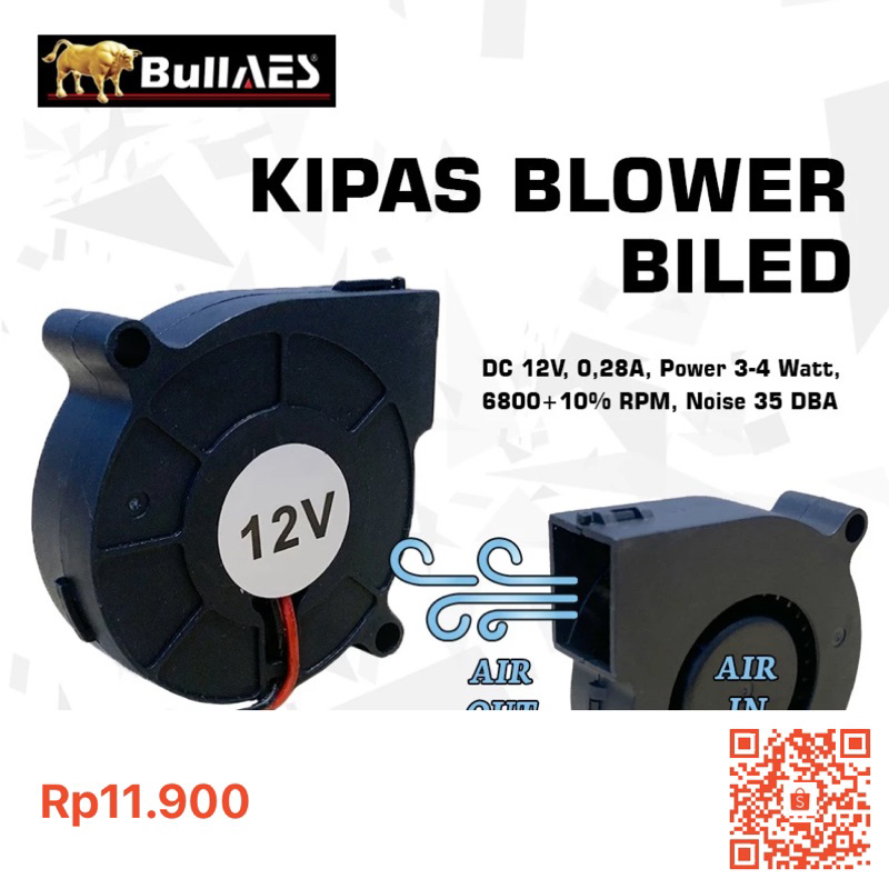 KIPAS BLOWER RETROFIT DC12V
