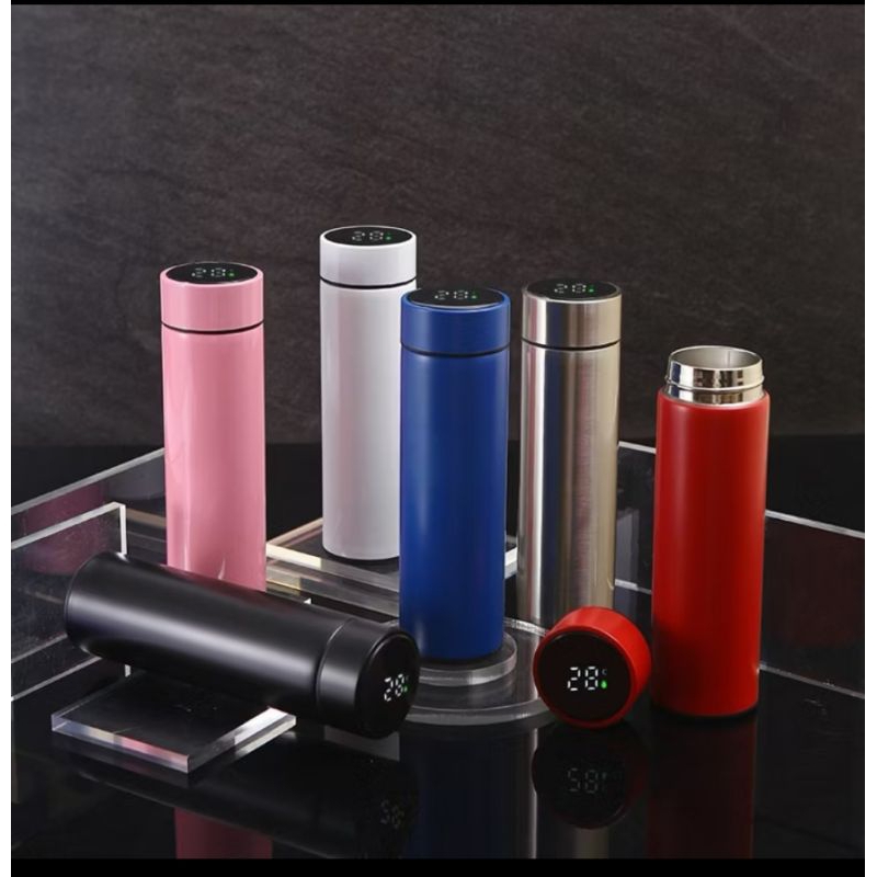 Tumbler Termos Suhu Termos LED Stainless SUS 304 500 ml
