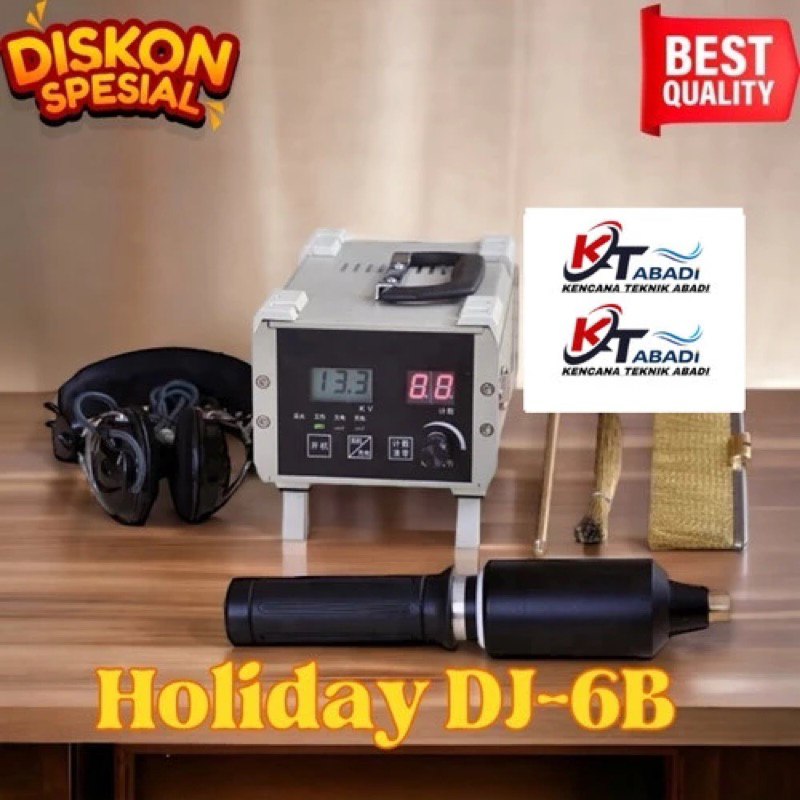 Holiday Detector Karat DJ-6 Pinhole Tester DJ6 Gauge DJ6B Meter DJ-6B Holiday Detector Pinhole