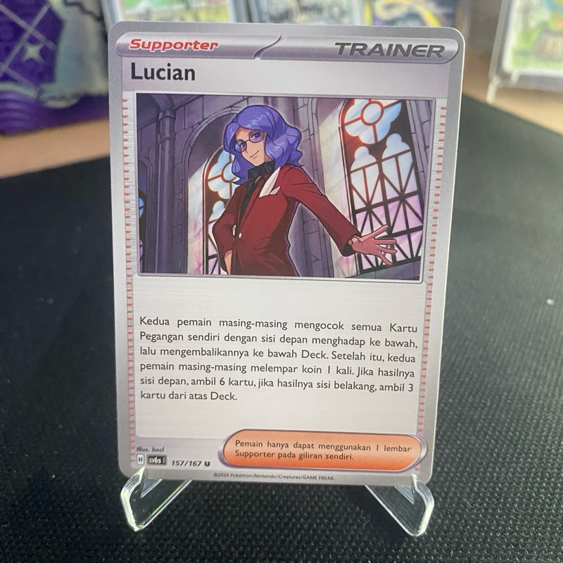 Lucian 157/167 Trainer TCG Pokemon Indonesia