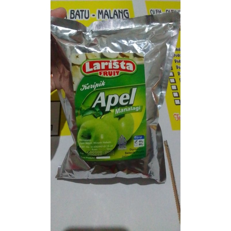 

Kripik Apel Keripik buah sehat Camilan sehat Oleh-oleh kota Batu Malang