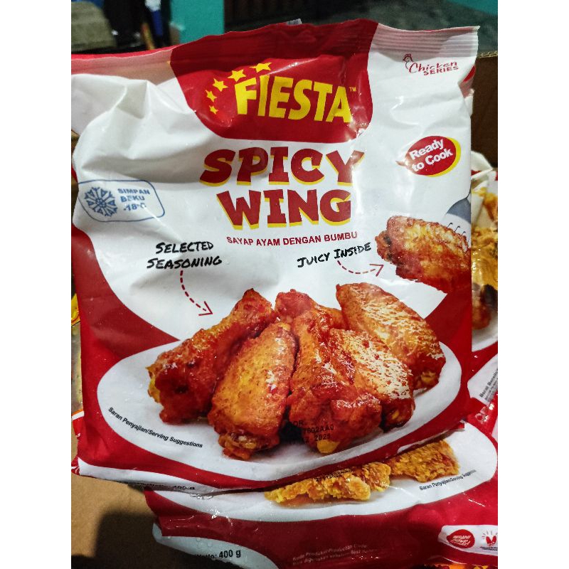 

Fiesta Spicy wings 400gr