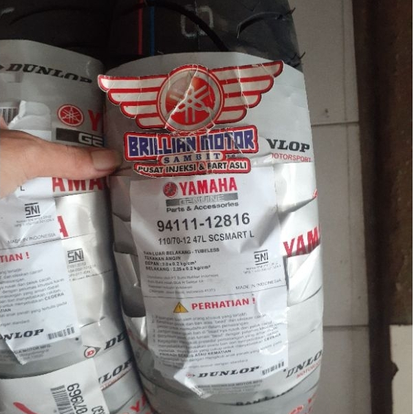 Ban Dunlop ORI Yamaha Genuine Parts 94111-12816