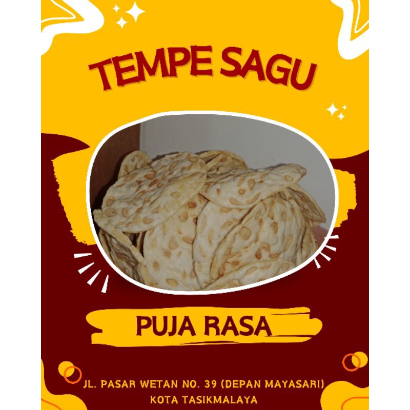 

KERIPIK TEMPE SAGU 250g