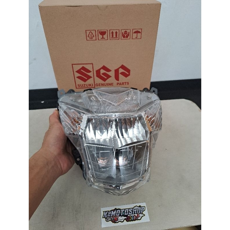 Lampu depan satria fu fi Reflektor Headlight Headlamp Suzuki Satria Fu Fi Raider Fi SGP original