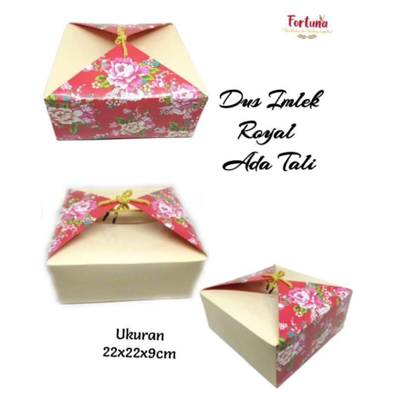 

Dus Imlek Royal Ada Tali Ukuran 22x22x9cm(1pcs)