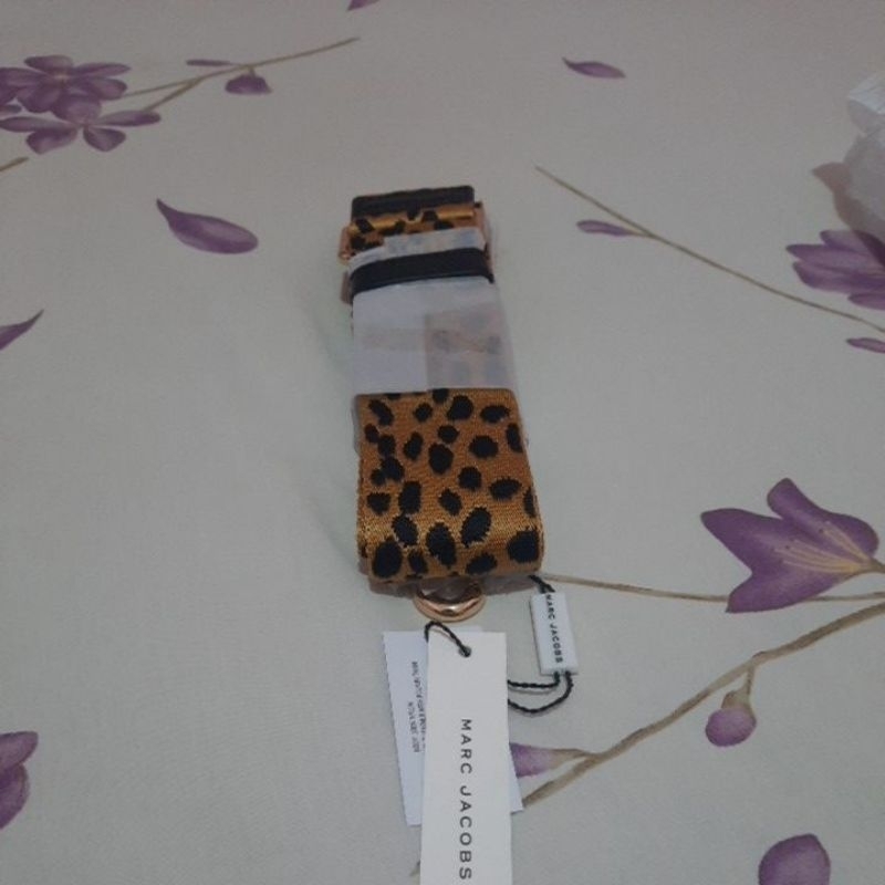 Strap/Tali Tas Marc Jacob original motif leopard