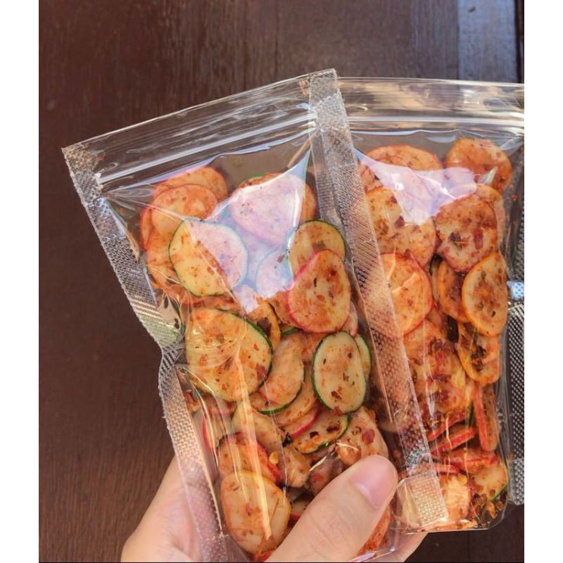 

SEBLAK KERING KERUPUK BAWANG PEDAS EXTRA DAUN JERUK / SEBLAK KERING KERUPUK BAWANG ISI 50 GRAM