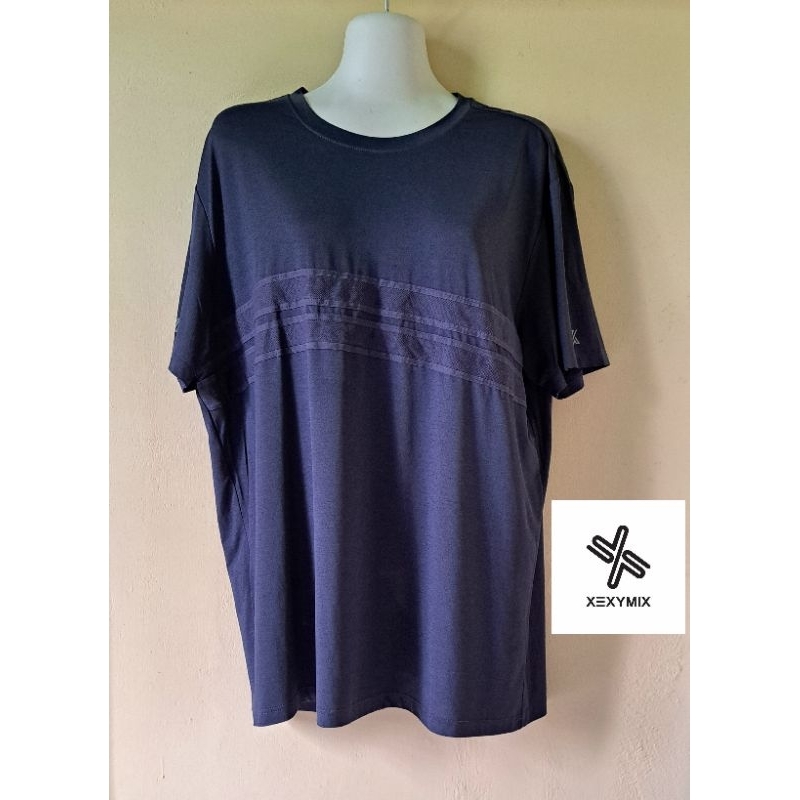 [PRELOVED/THRIFT] XEXYMIX KAOS ATASAN SPORT OLAHRAGA OVERSIZED PRIA WANITA NAVY