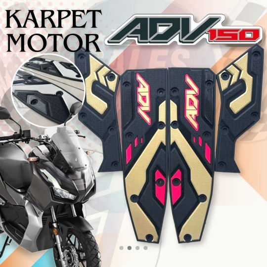 Aksesoris Karpet Motor Honda ADV 150/Pijakan Kaki Motor Honda ADV 150