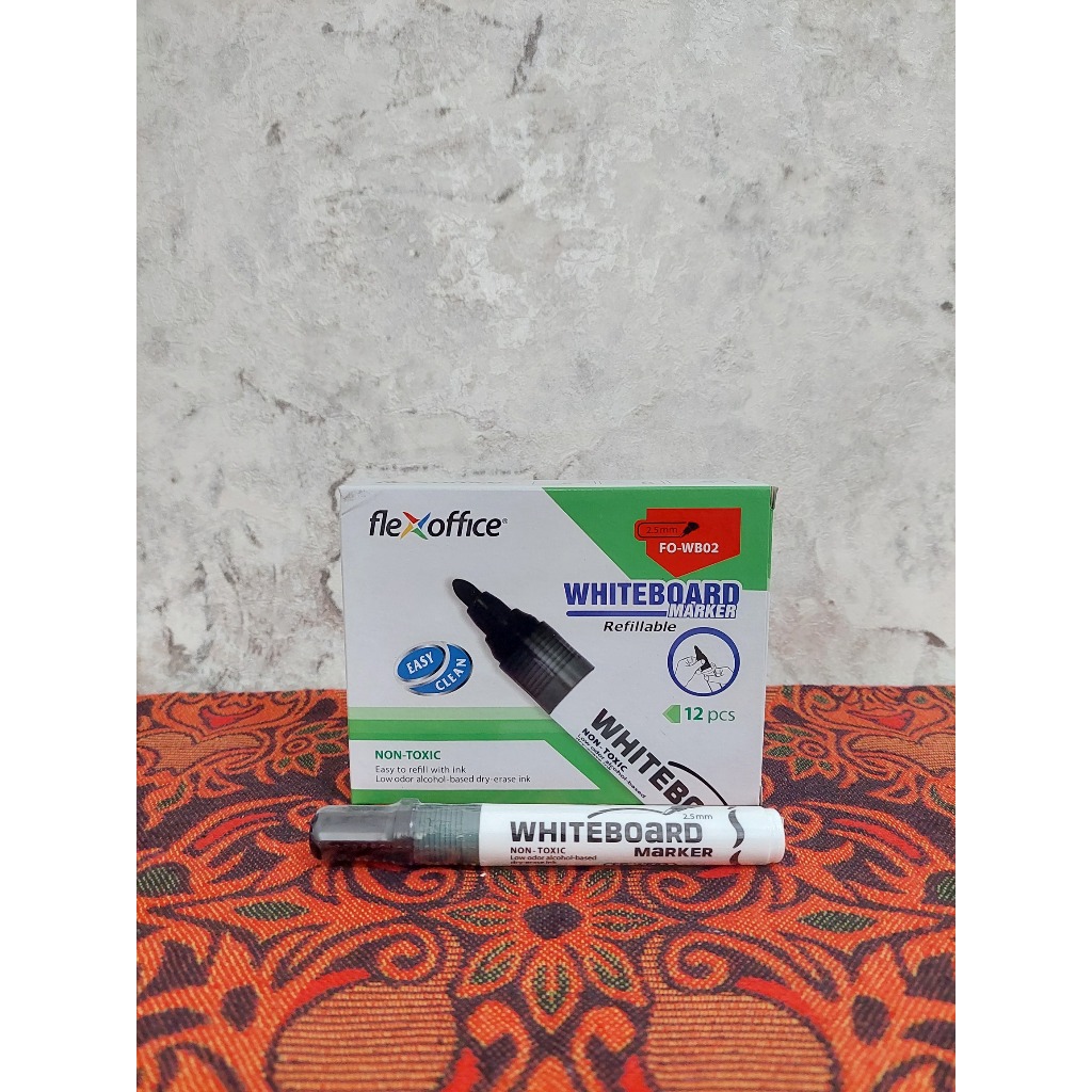 

Flex Office Whiteboard Marker Non-Toxic 12 Pcs