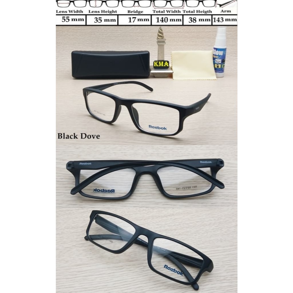kacamata REEBOK kacamata minus frame kacamata minus frame lensa reebok