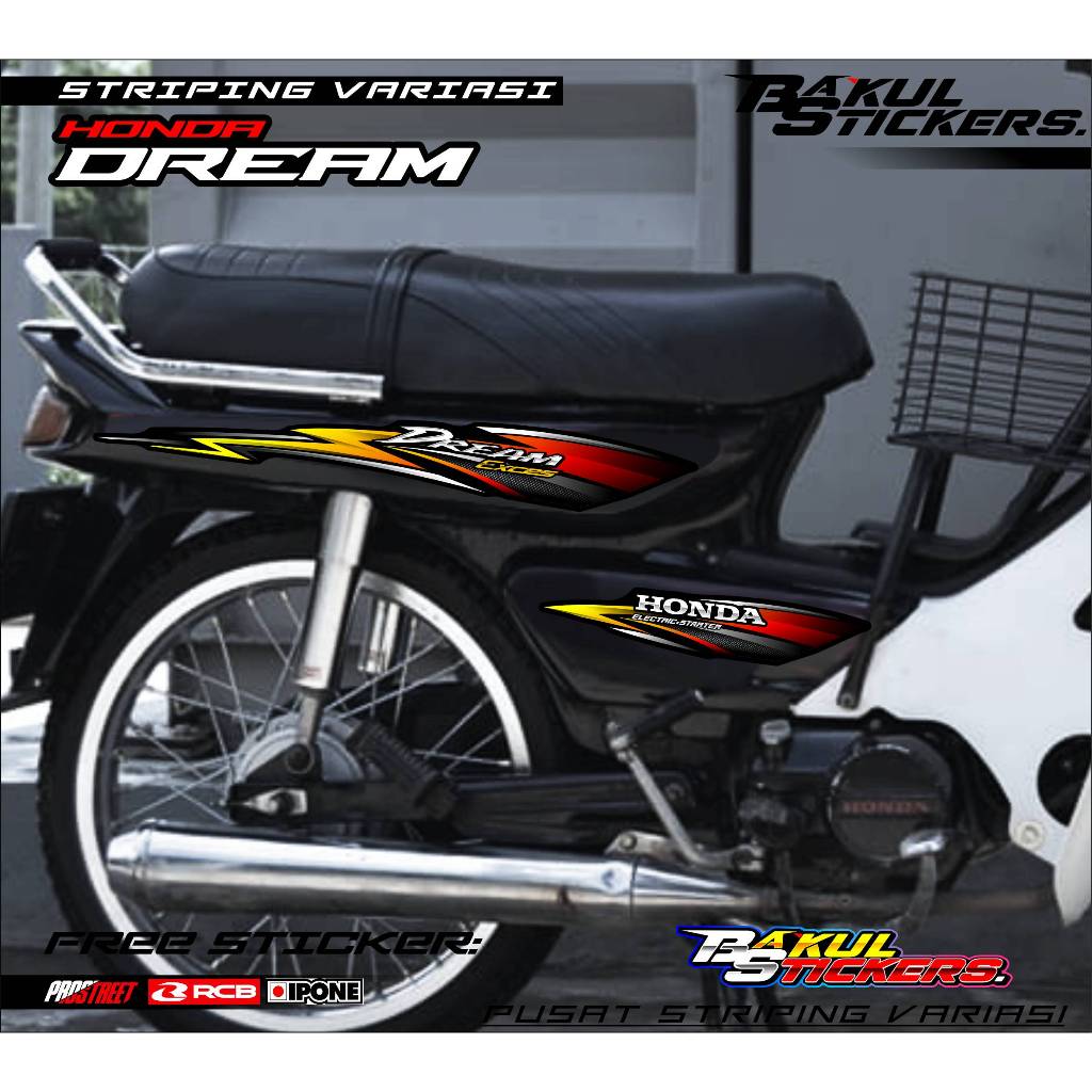 STRIPING VARIASI HONDA ASTREA GRAND / STICKER LIST MOTOR HONDA ASTREA GRAND