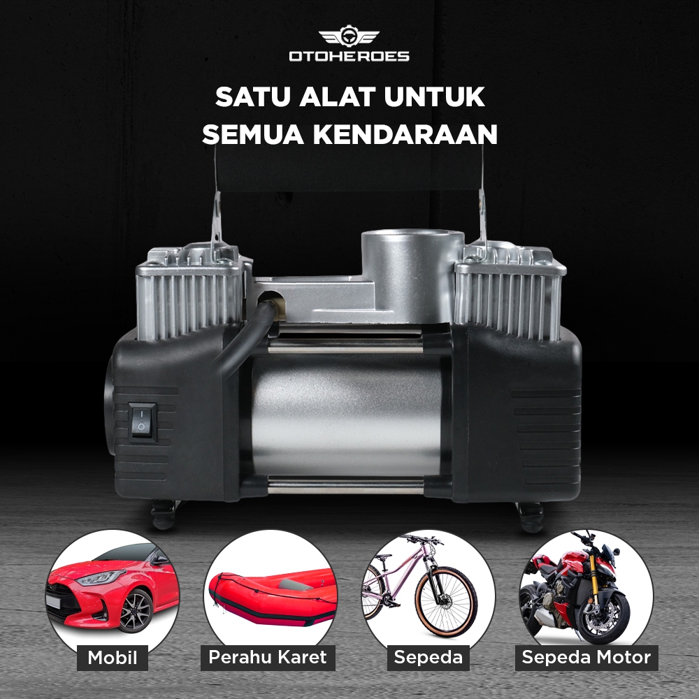 Kompresor Mini Kompresor Portable Elektrik Multifungsi DC